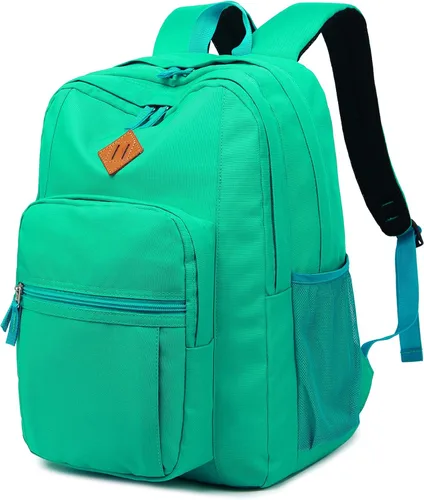 Vista 25 de Abshoo Classical Basic Mochila de viaje para escuela resistente al agua. Mochila escolar de espalda., Negro), BPDU1B1