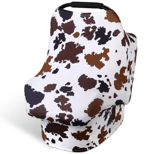 Vista 12 de Rquite Funda para Asiento de Coche Todo en Uno para Bebé, Fundas para Asiento de Coche para Niña y Niño, Funda Elástica y Suave para Asiento