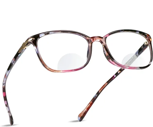 Vista 17 de LifeArt - Lentes con bloqueo de luz azul para leer en la computadora.