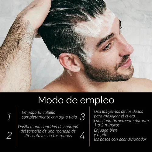Vista 7 de Brickell - Rutina revitalizante diaria para el cuidado del cabello, set de champú y acondicionador para hombres, champú de aceite de menta y árbol