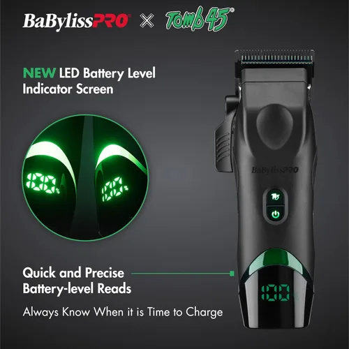 Vista 5 de BaBylissPRO x Tomb45 Wireless Charging Hair Clipper