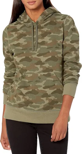 Vista 29 de Amazon Essentials Sudadera con capucha, de vellón, para mujer Negro