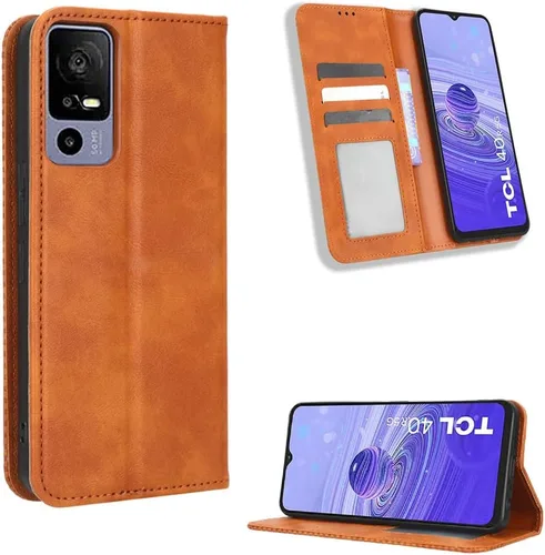Vista 90 de Funda para BLU Bold N2, funda de piel sintética para BLU Bold N2, funda para BLU Bold N2 5G N0050UU Funda de piel sintética negra Negro