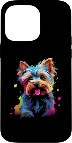 Vista 21 de Yorkie Funda para iPhone 17