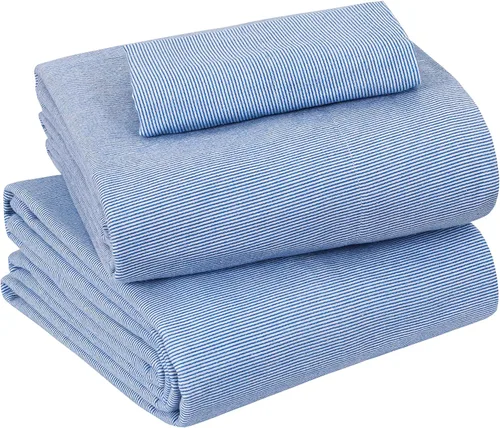 Vista 25 de Sleepdown Juego de sábanas de franela de algodón 100 % de 160 GSM - Gris escarcha, individual