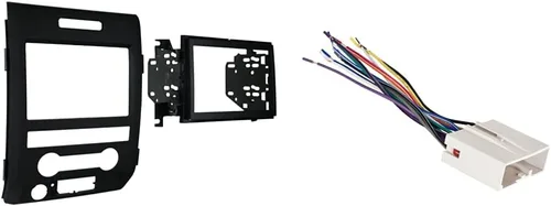 Vista 3 de Metra 95-5820B Kit de instalación doble DIN para Ford F-150 2011, color negro