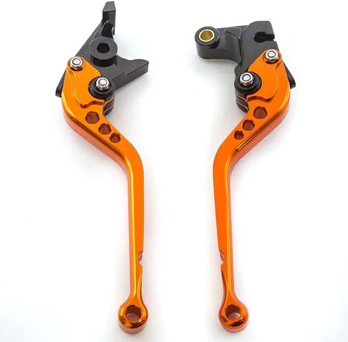 Vista 2 de Palancas de freno de embrague CNC para Banshee 350 YFZ350 95-08, Wolverine 350 Warrior YFM350 02-04, YFM 700 660 Raptor 01-06, YFS200 Blaster 03-07