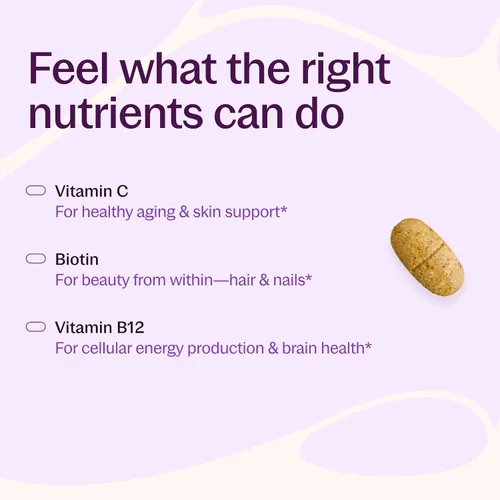 Vista 5 de Comprimidos multivitamínicos para mujeres de 40 años en adelante New Chapter, una al día, ANC-204, 1, 1