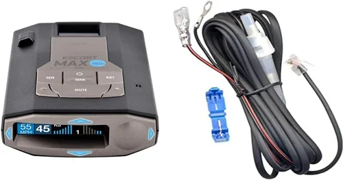 Vista 7 de Escort MAX 360c Detector de radar láser, WiFi y Bluetooth habilitado, negro