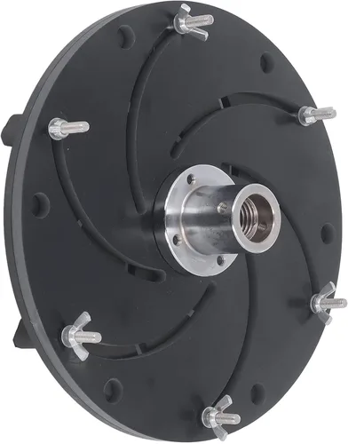 Vista 6 de Longworth - Portabrocas de torno de madera autocentrante con construcción de aleación de aluminio para carpintería tazón y plato, color negro, 9.843