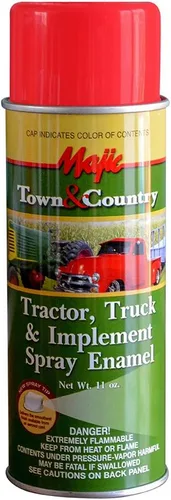 Vista 15 de Majic Paints 8-20974-8 Pintura esmaltada en aerosol para tractor e implemento, aerosol, verde oliva