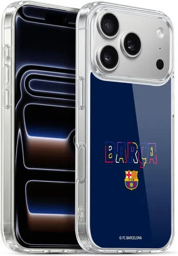 Vista 101 de Head Case Designs Funda de gel suave con licencia oficial del FC Barcelona Barca Crest Graphics [protección de grado militar] compatible con Apple