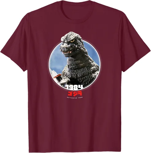Vista 17 de Godzilla 1984 El regreso de Godzilla Icons of Toho - Camiseta pequeña Negro