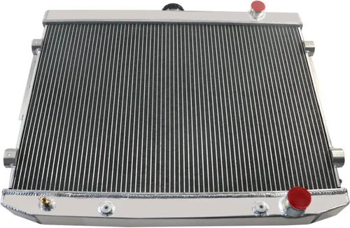 Vista 2 de Radiador para 74 Dodge Coronet/Monaco 73-74 Dodge Charger y 74-75 Chrysler Newport y 74 Plymouth Satellite, 4 filas todos los radiadores de aluminio