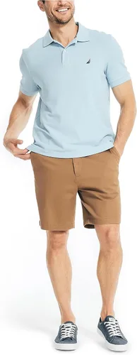 Vista 2 de Nautica Polo de cubierta de rendimiento de ajuste clásico para hombre