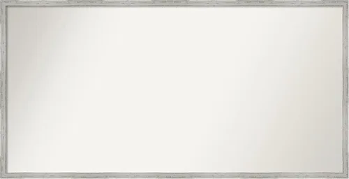 Vista 80 de Amanti Art Espejo de baño blanco para sobre el fregadero, 22 x 45 pulgadas, espejo de tocador rectangular blanco Lucie, marco de madera moderno