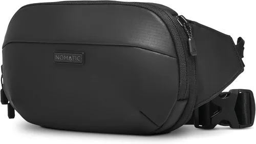 Vista 8 de NOMATIC Navigator Sling 1L - Mochila cruzada delgada y ligera, riñonera para todos los días, correa antirrobo, resistente al agua y bolsa