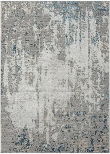 Vista 3 de LUXE WEAVERS Florance Collection 86572 - Alfombra moderna azul de 5 x 7