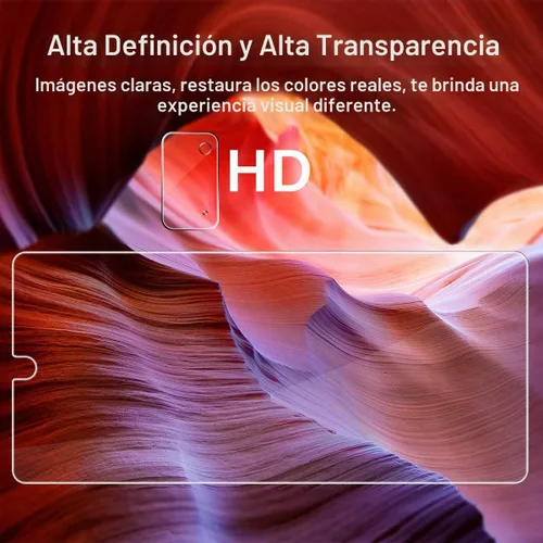 Vista 6 de Protector de pantalla de vidrio templado para Galaxy Note 20 + protector de lente de cámara [2 + 2 unidades] [huellas dactilares compatibles]