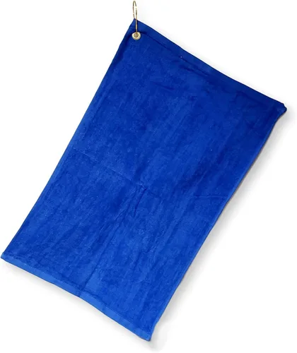 Vista 9 de Toalla de algodón para bolsa de golf con clip (Aqua)