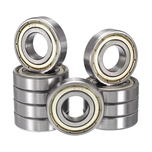Vista 8 de R2ZZ Rodamientos de bolas de ranura profunda, ID 1/8" x DI 3/8" x Ancho 5/32" Rodamiento de bolas con doble blindado de metal cromo acero Z2 Palanca