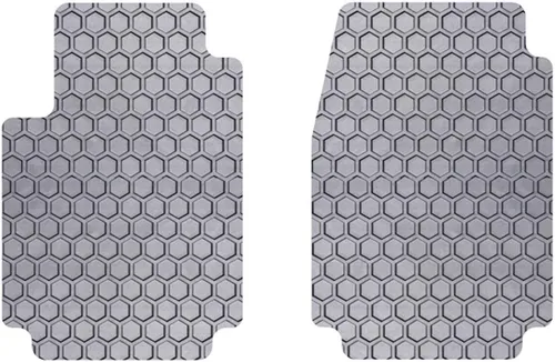Vista 6 de intro-tech hexomat Custom Fit Floor Mat, L, Negro