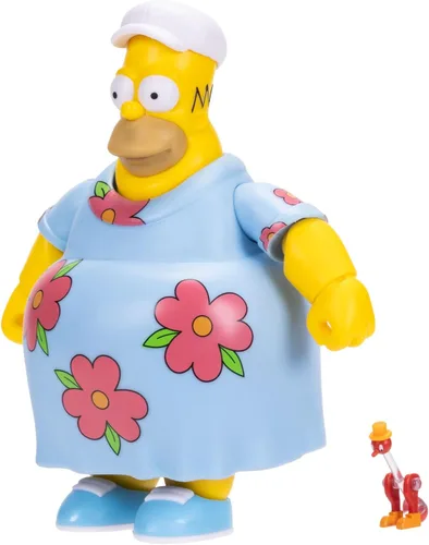 Vista 3 de The Simpsons - Figura de acción de Homer de 5 pulgadas