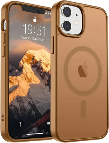 Vista 315 de SUPFINE Funda magnética para iPhone SE 2022 (3ª)/2020 (2ª), iPhone 8 (compatible con MagSafe) (protección contra caídas de grado militar), funda