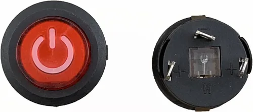 Vista 2 de weelye Interruptor de fuente de alimentación de botón de arranque para niños, piezas de repuesto de ruedas eléctricas para niños, accesorios