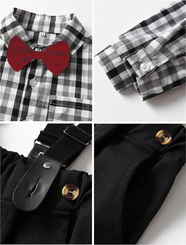 Vista 6 de DANGKAEN Trajes para bebé niño