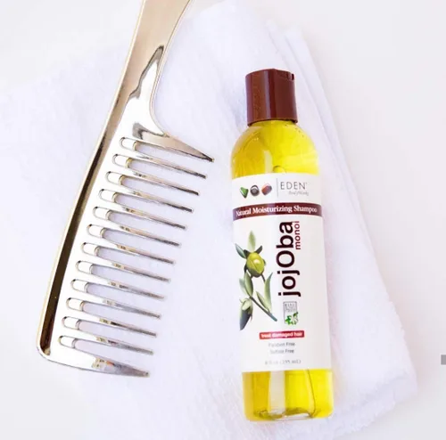 Vista 7 de EDEN BodyWorks Champú hidratante JojOba Monoi, 8 onzas. El embalaje puede variar