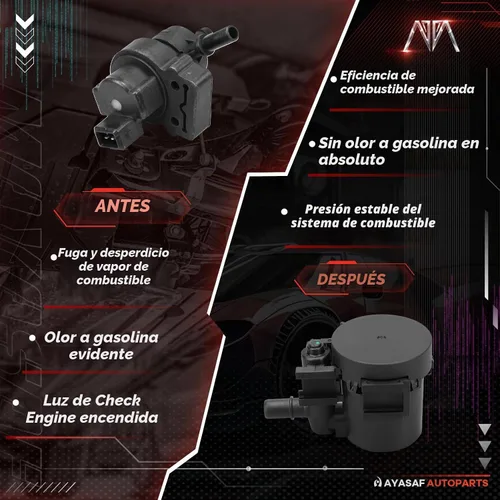 Vista 6 de 911-238 Válvula solenoide de ventilación del recipiente de vapor compatible con Chevy Avalanche 1500/2500 2004-06, para GMC Jimmy 2003-05/Savana