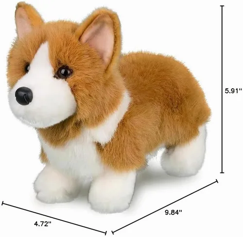 Vista 7 de Douglas Louie Corgi Perro De Peluche Animal De Peluche