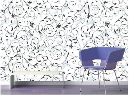 Vista 77 de 45 diseños de papel/mural para pared largo estampado