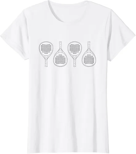 Vista 20 de Camiseta Pádel, Blanco