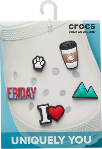 Vista 2 de Crocs Jibbitz - Paquete de 5 dijes para zapatos de naturaleza Jibbitz para Crocs