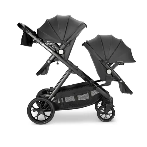 Vista 3 de Joovy Nuevos adaptadores delanteros Qool, color negro