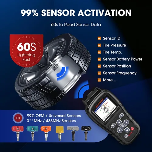 Vista 5 de Autel MaxiTPMS TS408S PRO TPMS Herramienta de programación: 2026 Ver. Igual que TS501 Pro 508WF MX808TS MK808TS MP900TS Herramienta
