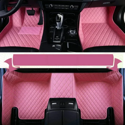 Vista 6 de Alfombrillas de cuero de lujo personalizadas para todo tipo de clima, para el 99 % de los sedán, SUV, automóvil deportivo, para hombres y mujeres