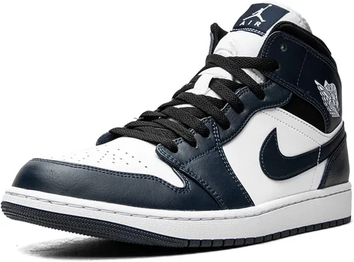 Vista 4 de NIKE Zapatillas de baloncesto para hombre, negro, blanco, azul marino (Armory NavyWhiteBlack)