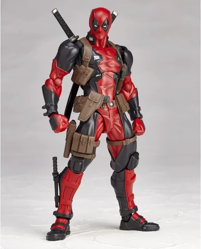 Vista 4 de figurecomplex Amazing Yamaguchi Series No.001 Deadpool Aproximadamente 6.299 in [Importación de Japón]