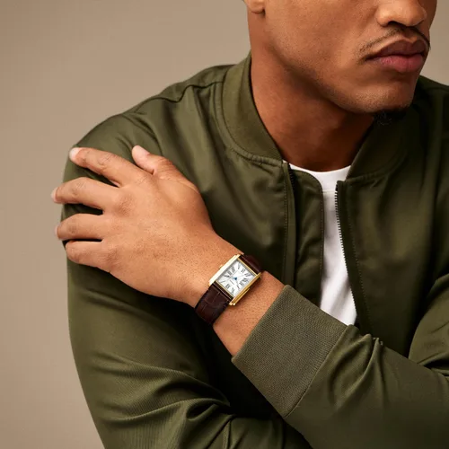 Vista 4 de Fossil Reloj de tres manecillas de acero inoxidable de cuarzo Carraway para hombre