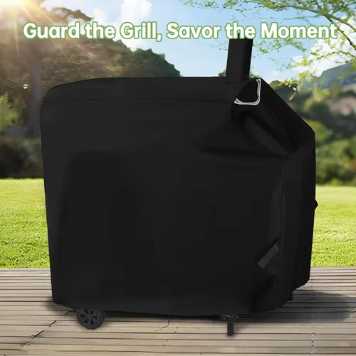 Vista 7 de Royal Gourmet CC1830/CC1830V 30 Cubierta de parrilla de carbón impermeable resistente a la decoloración