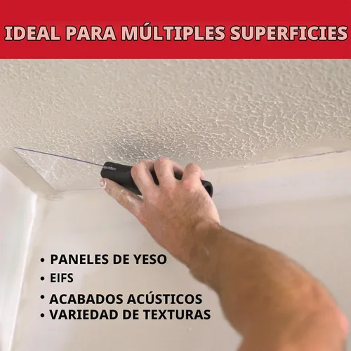 Vista 3 de Cuchillo para paneles de yeso de 5 pulgadas - Advance Equipment MFG Co. Hoja Lexan duradera y flexible para paneles de yeso, EIFS, acabados