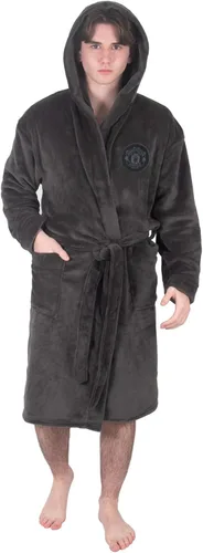 Vista 4 de Manchester United FC - Bata de forro polar para hombre