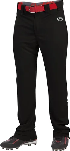 Vista 2 de Rawlings Pantalones de béisbol para hombre de la serie Launch Corte semirelajado de longitud completa Tallas para adultos Ribetes Varios