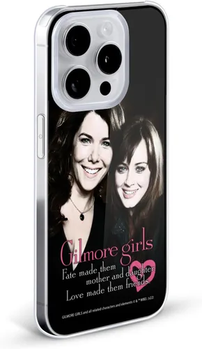 Vista 2 de Head Case Designs Gilmore Girls Fate Made Them Graphics - Carcasa rígida con licencia oficial compatible con Apple iPhone 11 Pro Max