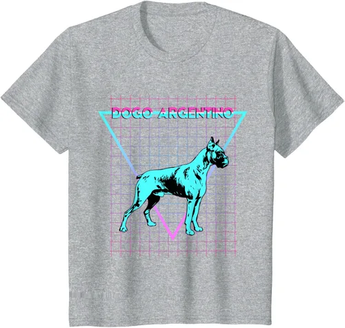 Vista 8 de Dogo Argentino - Camiseta con diseño de perro argentino, Negro