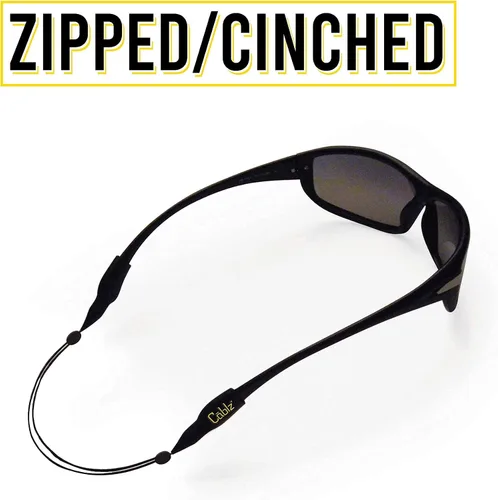Vista 3 de Sujetador para gafas Cablz Zipz, negro