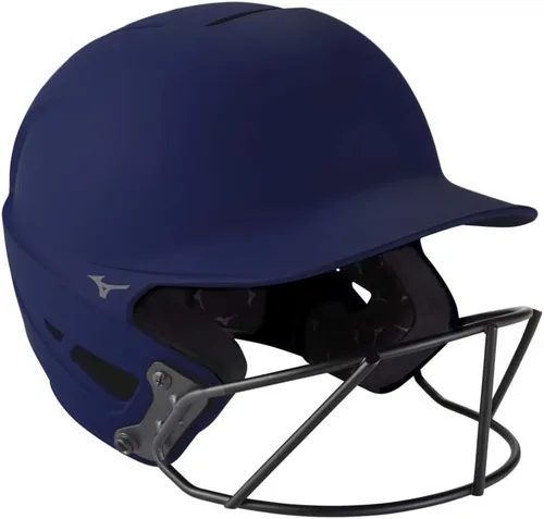 Vista 5 de Mizuno Casco de bateo de sóftbol F6 Fastpitch para adultos con máscara